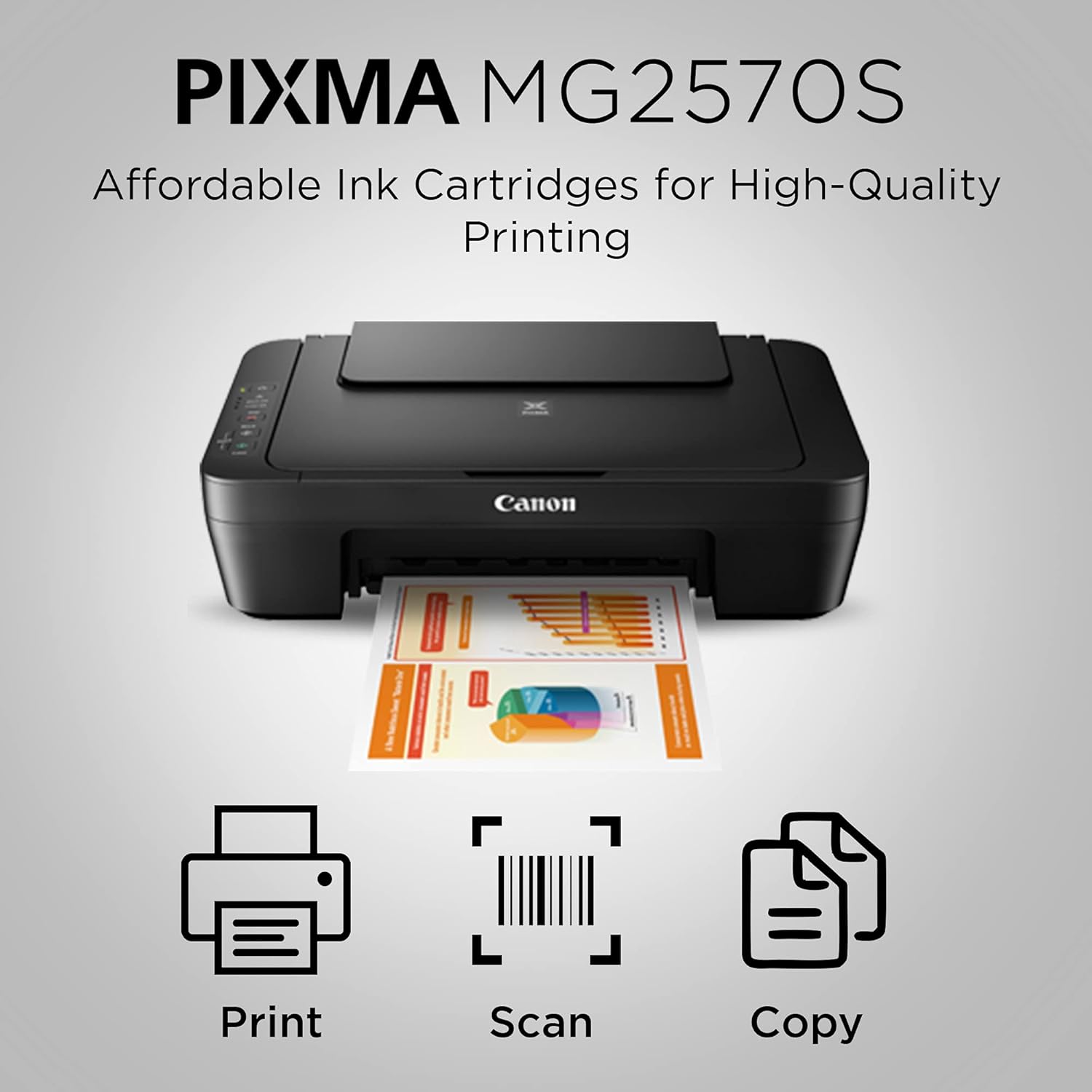 Canon MG2570S Multi-Function Inkjet Colour Printer-ultra low cost printer