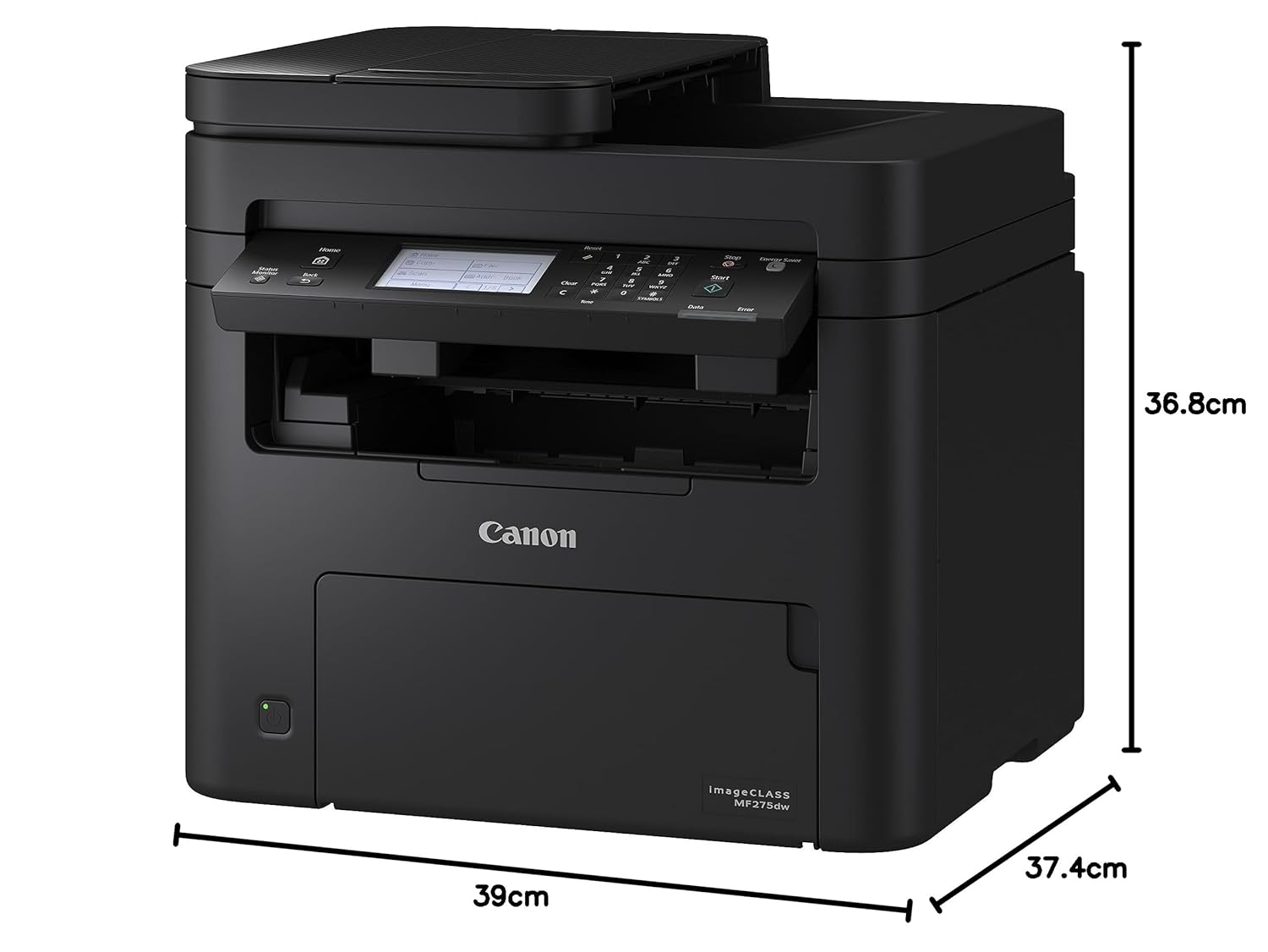 Canon imageCLASS MF275dw Monochrome Laser Printer | Wireless All-in-One Duplex Printer