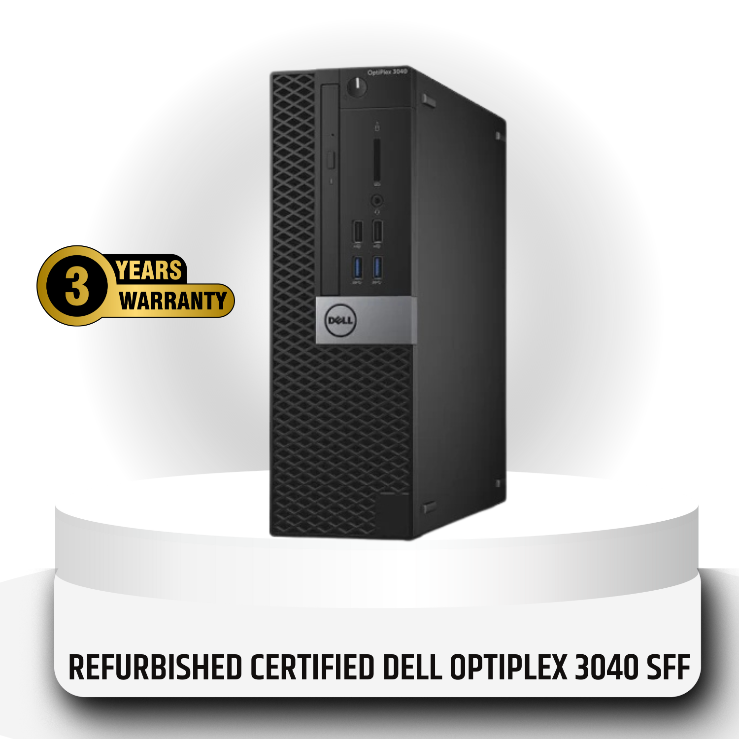 DELL OPTIPLEX 3040 SFF DESKTOP PC CORE INTEL CORE I5, 6TH GEN, 8 GB RAM, 256 SSD, 3 YEARS WARRANTY, REFURBISHED